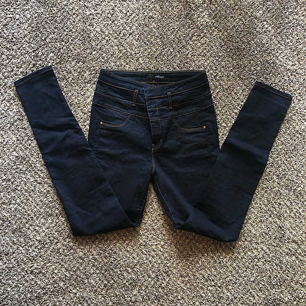 Charlotte Russe High rise jeans size 8